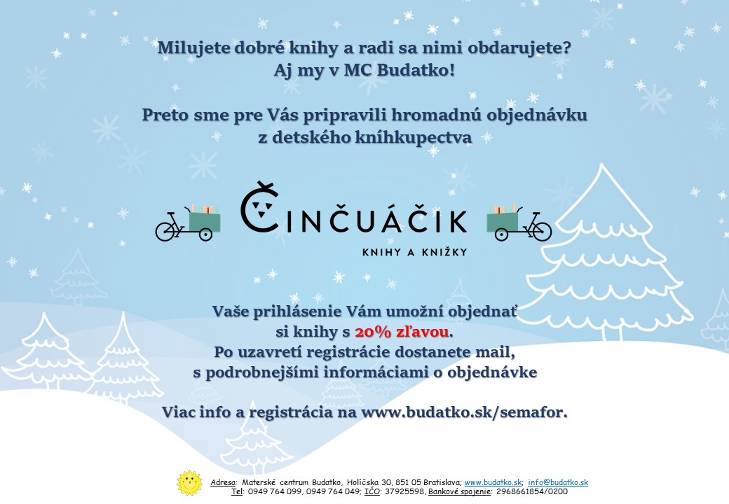 hromadný nákup kníh cez kníhkupectvo Činčuáčik