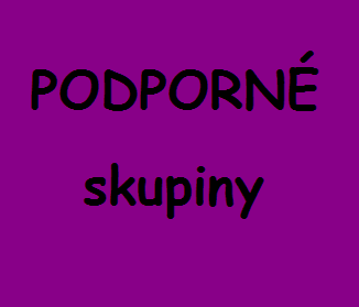 PODPORNÉ SKUPINY